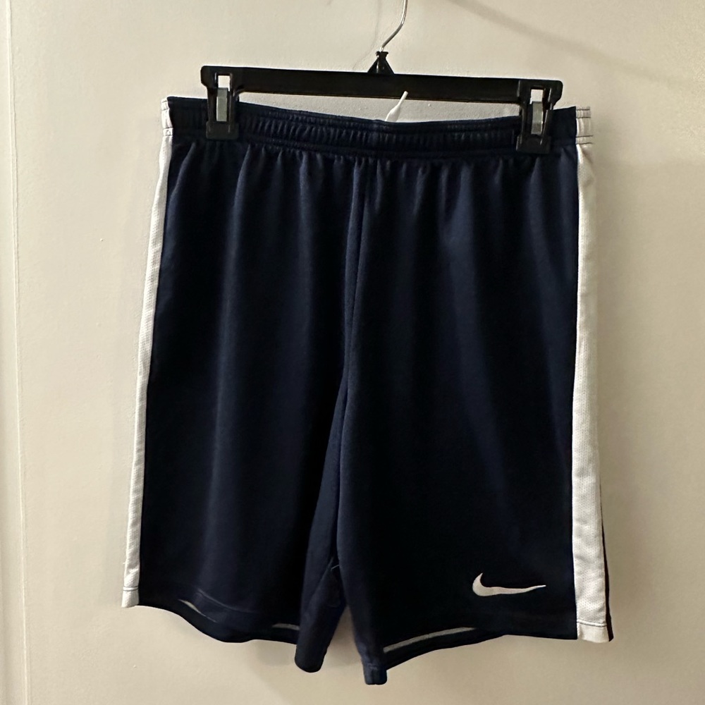 Nike. Navy Shorts.
